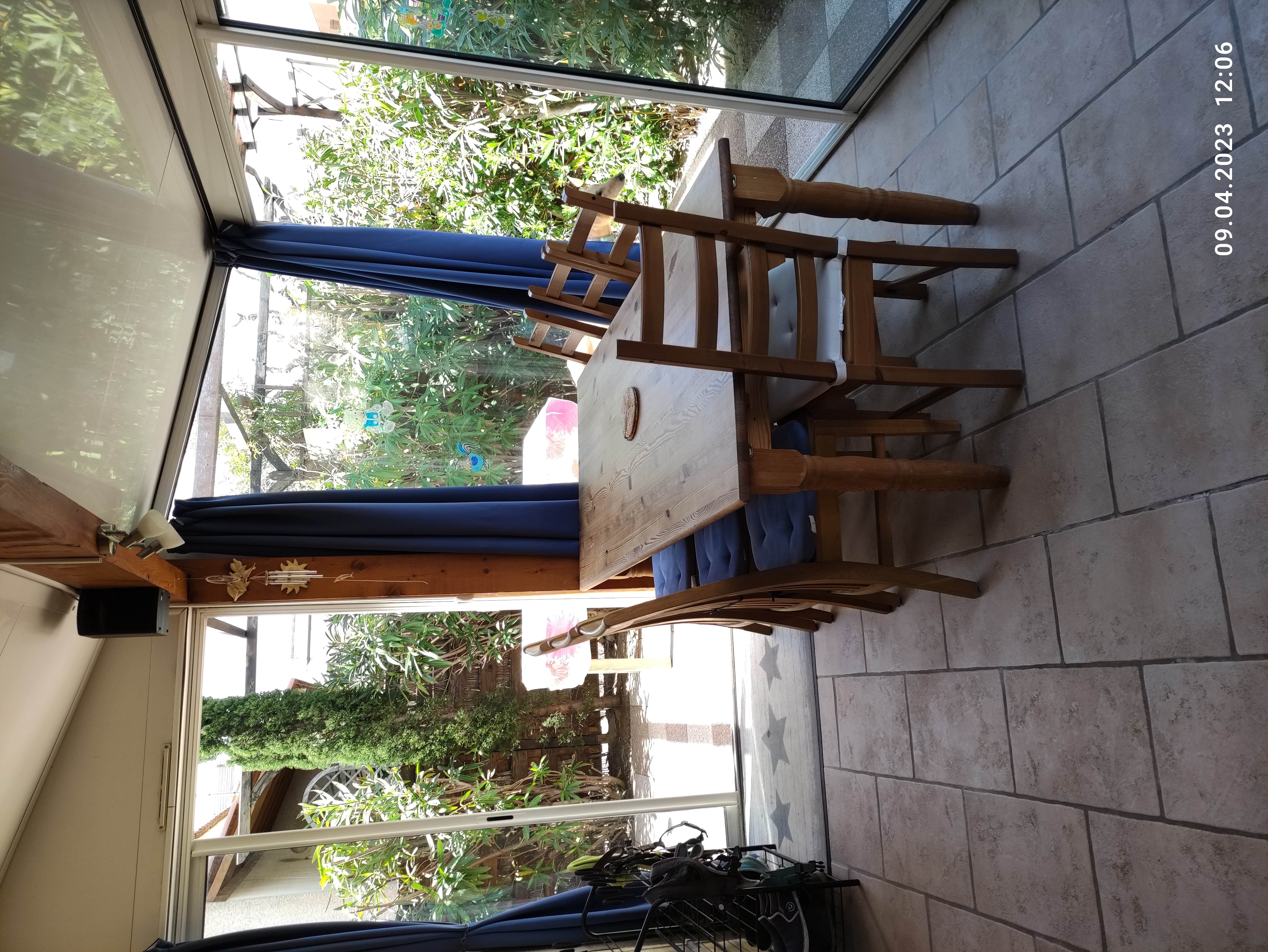 Esstisch Wintergarten